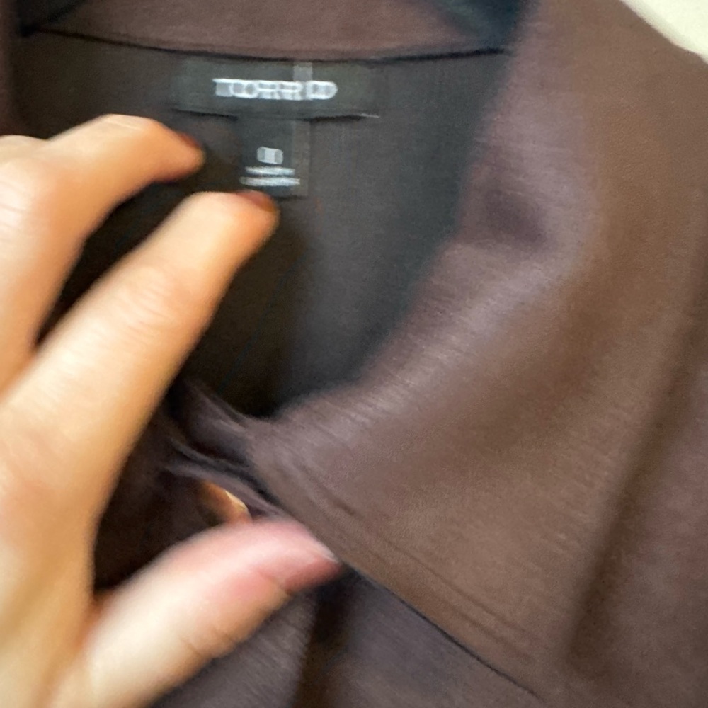 Torrid Faux Suede Brown Shacket - Picture 4 of 6